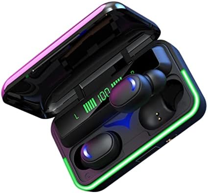 Auriculares Bluetooth 5.3 Inalámbricos - HiFi Estéreo con Micrófono, Pantalla LED e IPX7 a Prueba de Agua